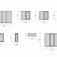 Langu gamyba ir montavimas