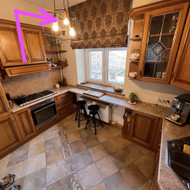 Reikia išgręžti skylę gartraukiui.