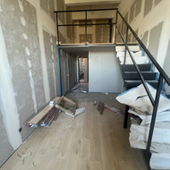 Loftų glaistymas dažymas