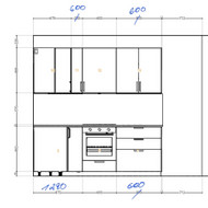 Domina IKEA virtuvės pilnas surinkimas su buitinės technikos pajungimu