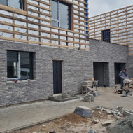 Reikia užfuguoti klinkeri 100m² skubiai