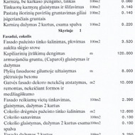 Daugiabučio fasado daliniai tvarkymo darbai