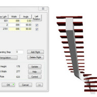 Pagaminti metalinę laiptų konstrukciją