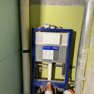 WC patalpos gipsu apsiuvimas