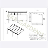 Aliuminio stoginės surinkimo darbai
