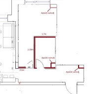 Gipso pertvarų / sienų įrengimas