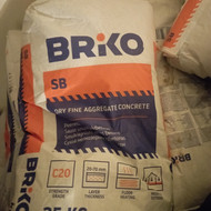 Išbetonuoti 27.2 kv .m grindu