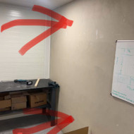 Skylės gręžimas sienoje