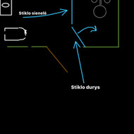 Stiklo konstrukcijos, montavimas
