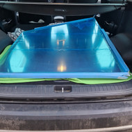 Reikia nušlifuoti vonios veidrodį