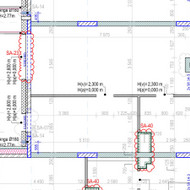 Buto su daline apdaila pilnas interjero dizainas