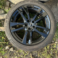 Keturių ratlankių R19 perdažymas juoda spalva