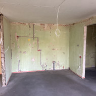 Buto dažymui paruošimas, dažymas