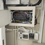 Elektros skydo perrinkimas Vilniuje