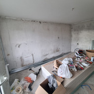 Sudėti gipso plokstes ant sienos , gipsavimas , gipas