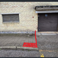 Reikia padaryti mažą pamatuką ir patiesti gofrą kabeliui