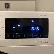 Bosch Serie 6, skalbimo–džiovinimo mašina - tikriausiai uzraktas sugedo