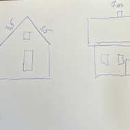 Reikia skarda apdengti dvišlaitį nedidelį namelį Birstone. Apie 70kvm