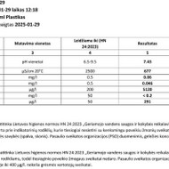 Reikalingas vandens filtras greziniui