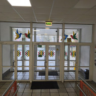 Dėl lauko durų ir pertvaros