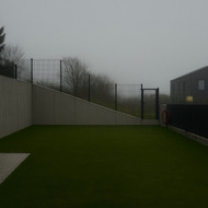 Atraminė betoninė sienelė