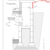 Skardinių grrotelių įrengimas