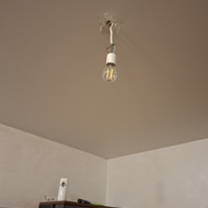 Reikia i itiampiamas lubas pakabyti sviestuva