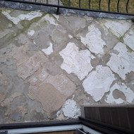 Balkono remontas ir namo cokolio sutvarkymas