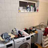 Ieskau baldiniko skalbyklos patalpai irengti