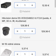 Sumontuoti signalizacija ir kamera kotedže