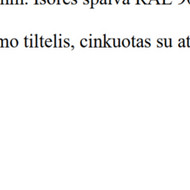 Pagal projektą reikalingos vartų rampos 4 vnt.