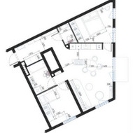 Reikia išgriauti dalį ne laikančių pertvarų bute