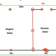 Užklausa dėl lauko terasos ir stoginės darbų kainos