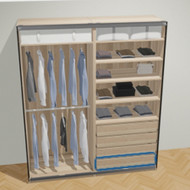 Reikalinga pagaminti 2jų dalių spintą