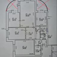 Laminato klojimas apie 90 kv. m.