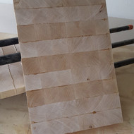 Klijuotos medienos pjaustymo lentos paruoštukų