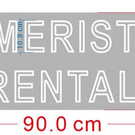 LED Neon ženklas (dviejų spalvų)