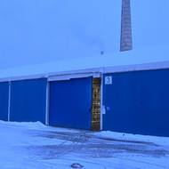 Tentinio stogo sniego valymas