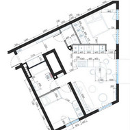 Santechnikos taškų perkėlimas ir naujų taškų atvedimas, Vilnius