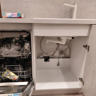 Indaplovės, skalbimo mašinos ir praustuvės pajungimas