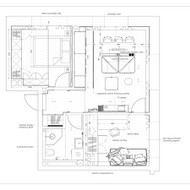 Brėžiniai statybos darbams iš SketchUp programos modelio