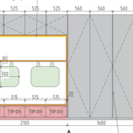 2 vnt pakabinamų pagalvėlių