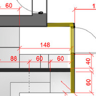 Nematomų durų įrengimas