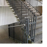 Laiptinių laiptų, turėklų įrengimas