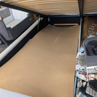 Ieškau kas galėtų iš OBS plokštės išpjauti patalynės dėžės dugną