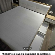 Reikia pervežti dvigulę lovą su spintelėmis iš Vilniaus į Kauną