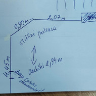 Reikalinga sumonuoti stiklines pertvaras kabinetui, išmatavimus pridedu