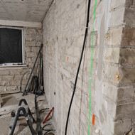 Tinkavimas gipsiniu tinku