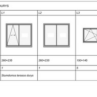 Langai ir lauko durys