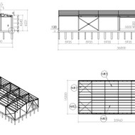 Angarų ir sandwich plokščių montavimas